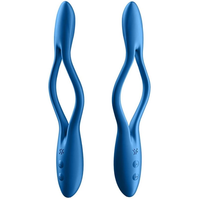 SATISFYER ELASTIC GAME MULTI VIBRATOR - BLUE