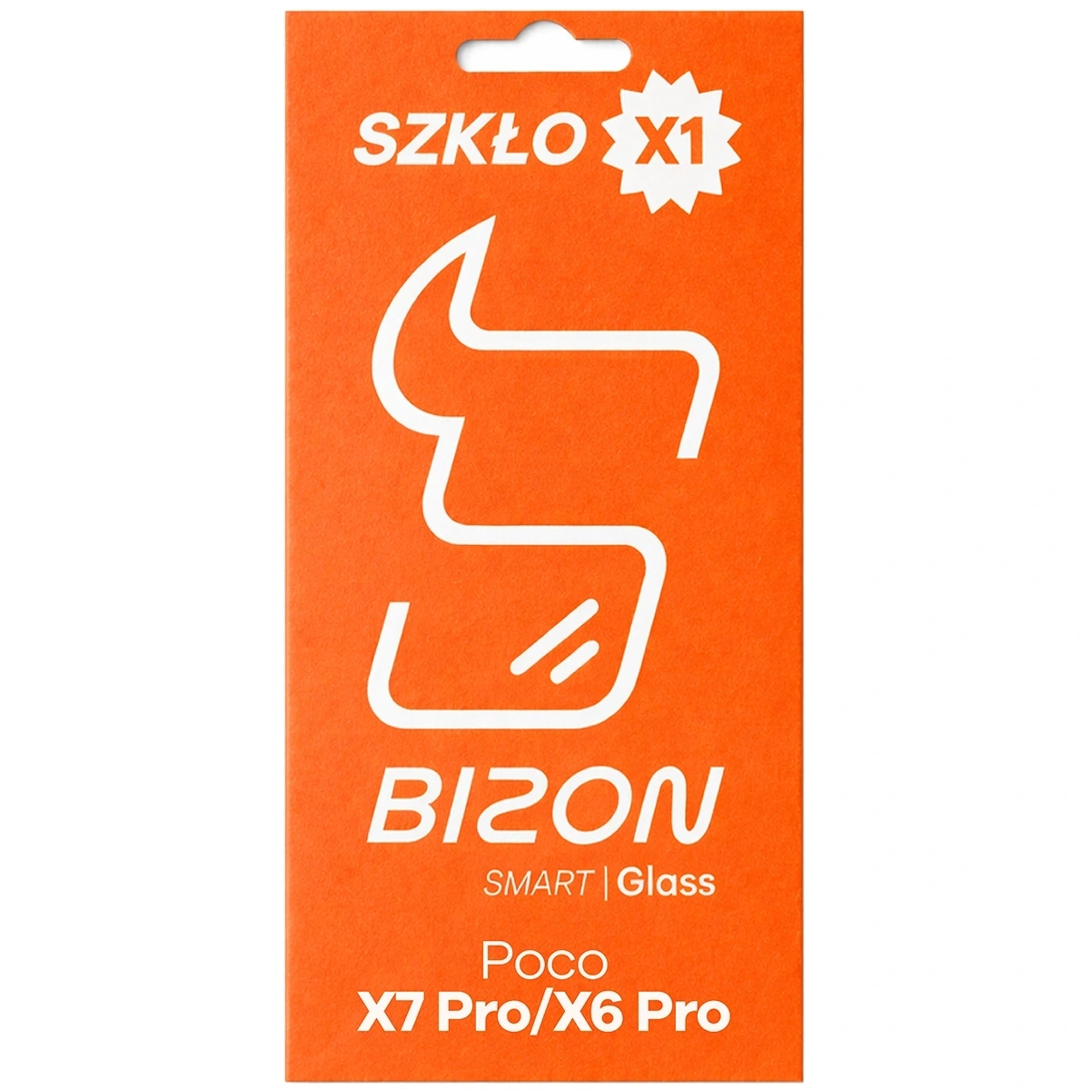 Szkło ochronne 2.5D Bizon Smart Glass do Xiaomi POCO X6 Pro / X7 Pro