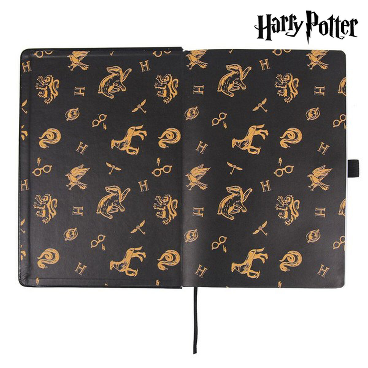 Stationery Set Harry Potter Black Stationery Set Harry Potter Black