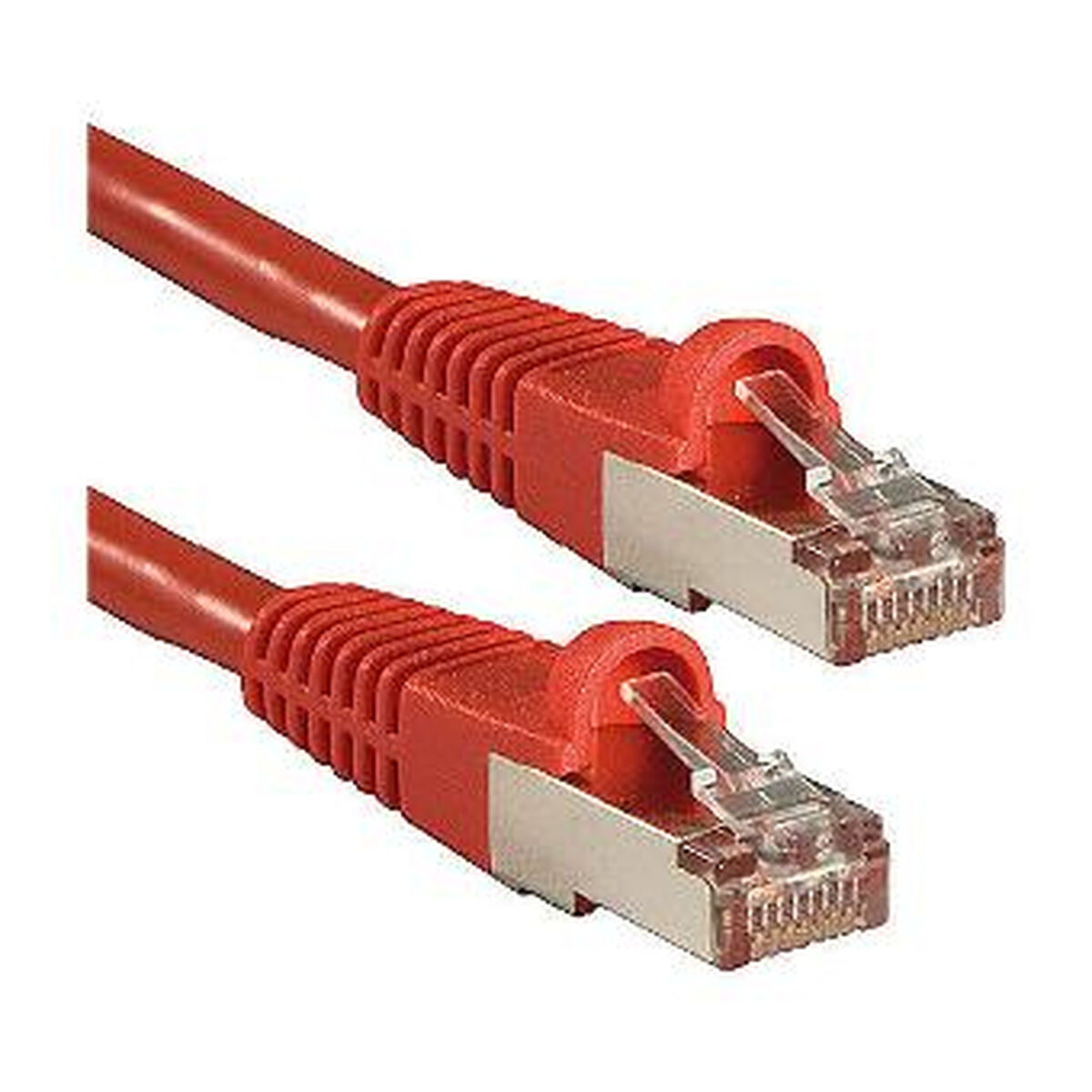 UTP Category 6 Rigid Network Cable LINDY 47161 Red 50 cm 5 cm 1 Unit