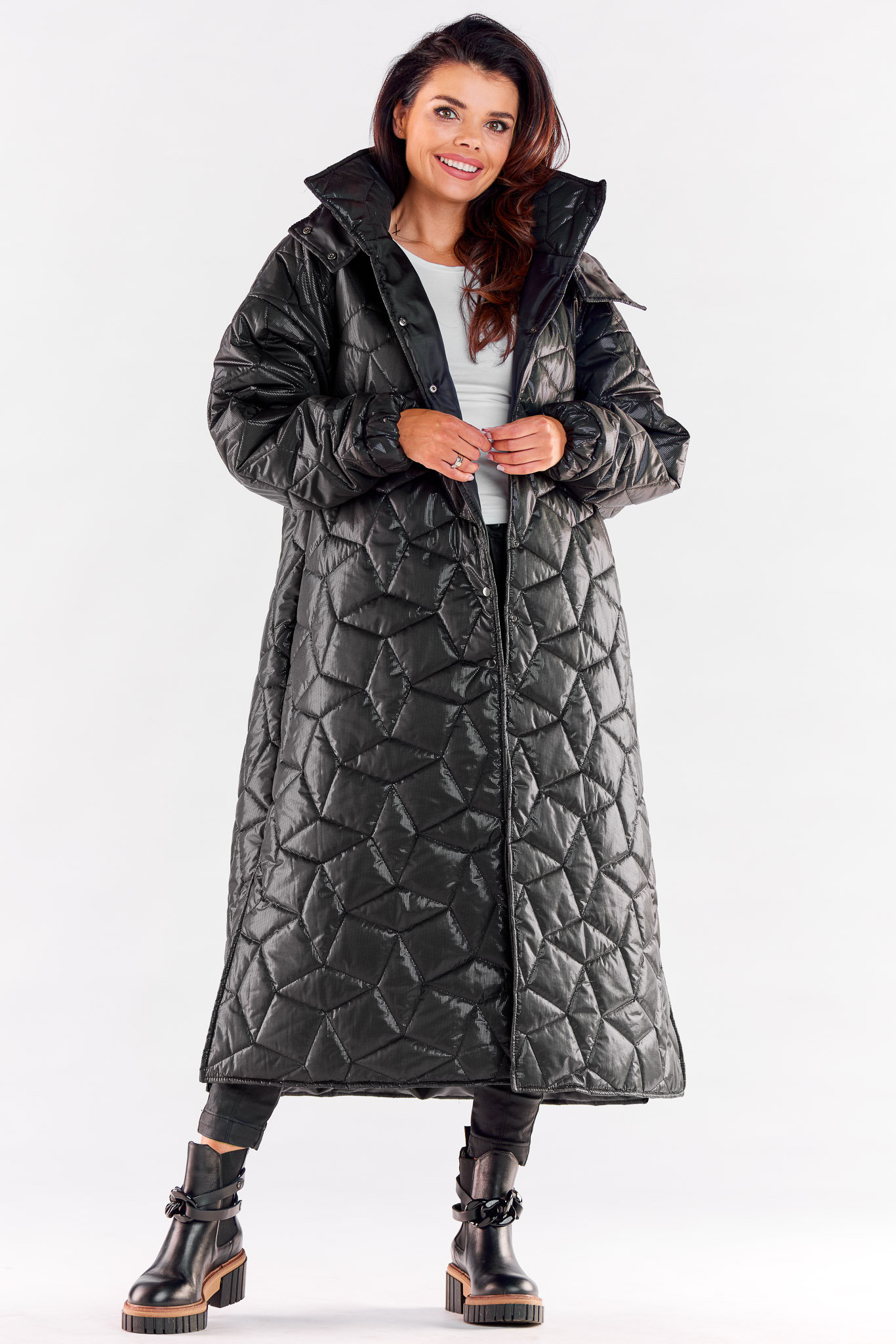  Coat model 173889 awama  black