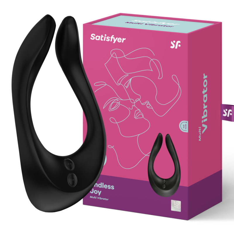 SATISFYER PARTNER MULTIFUN 2 - BLACK