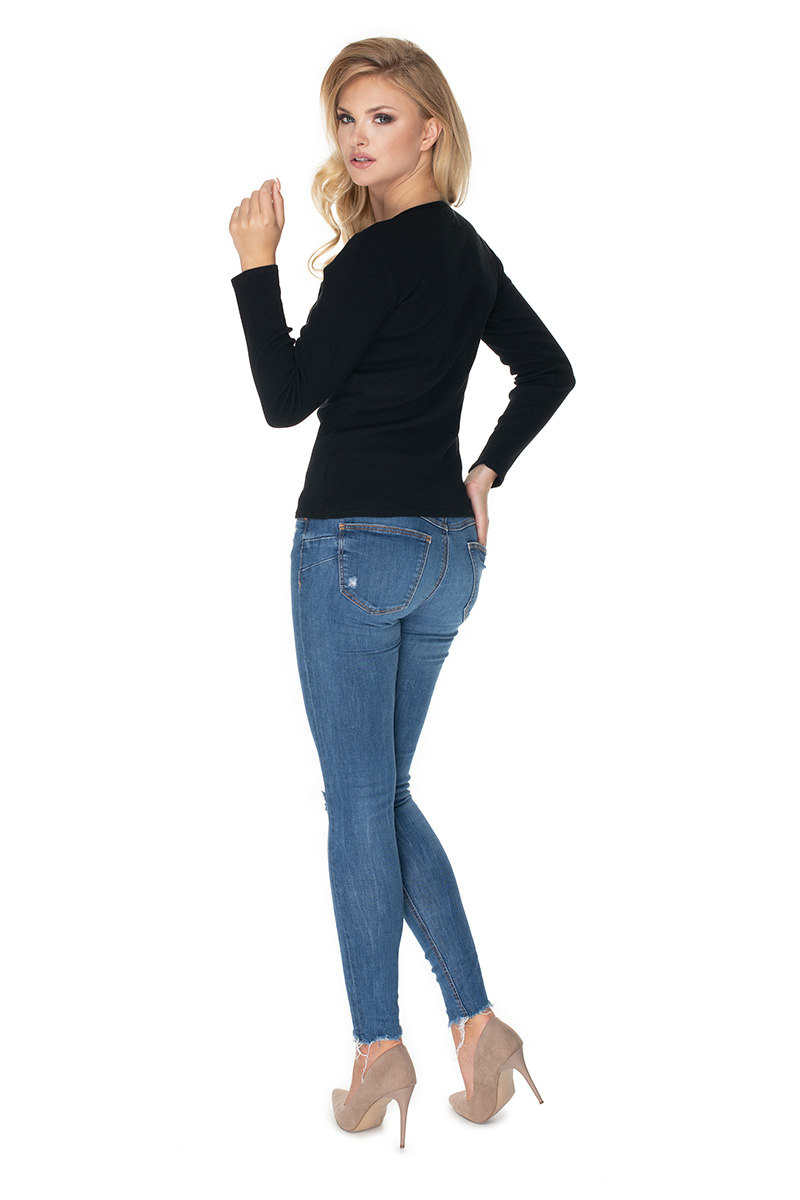  Blouse model 134582 PeeKaBoo  black