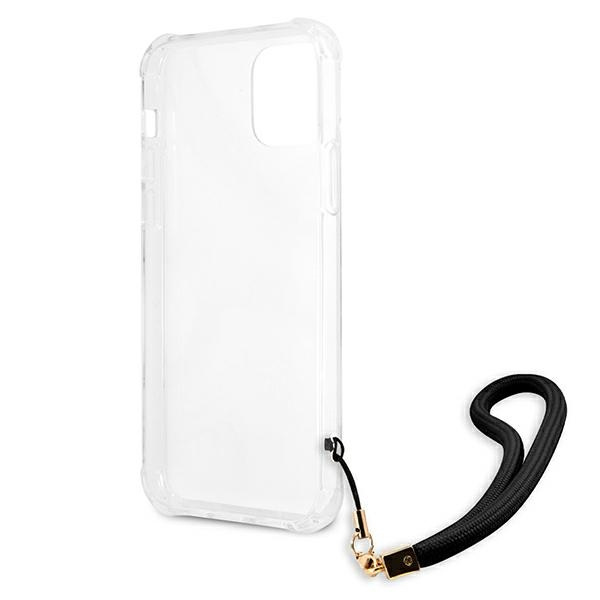 Guess GUHCP12MKSARBK Apple iPhone 12/12 Pro black hardcase Camo Collection