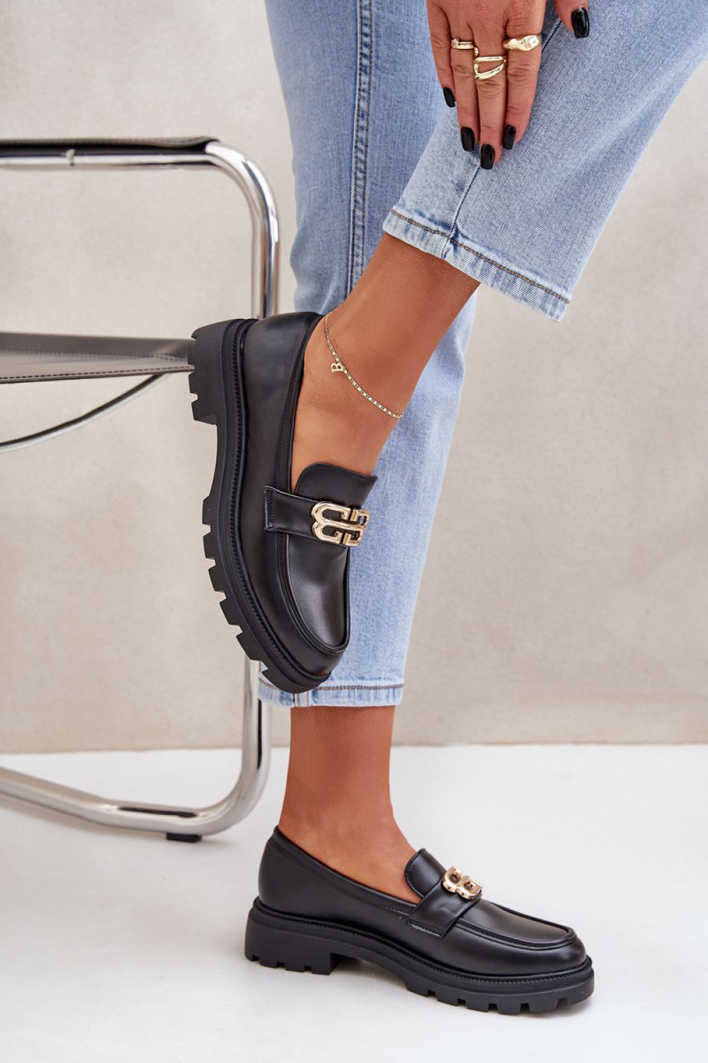  Mocassin model 206806 Step in style  black