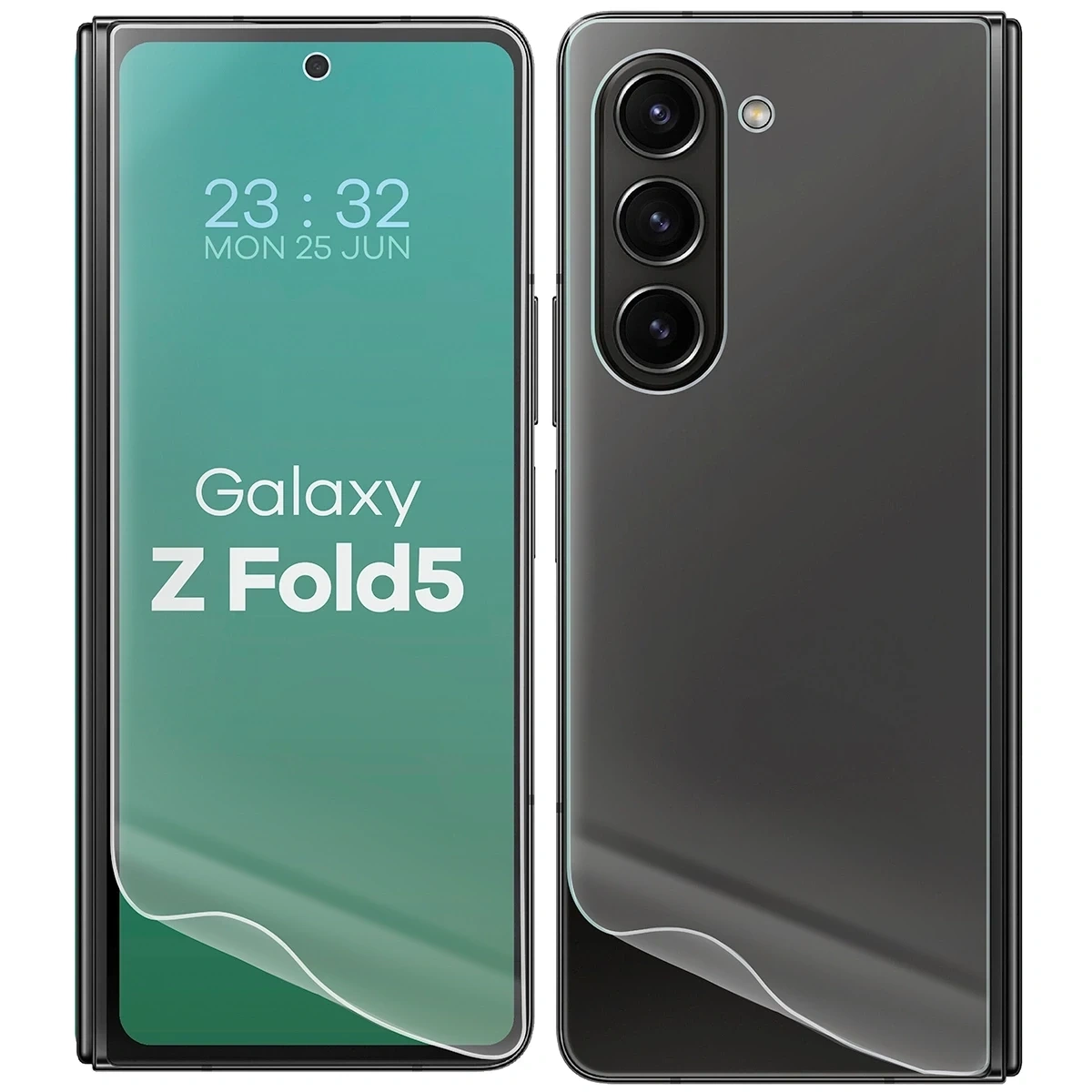 Folia hydrożelowa na tył i przód Bizon Glass Hydrogel Pack do Samsung Galaxy Z Fold5