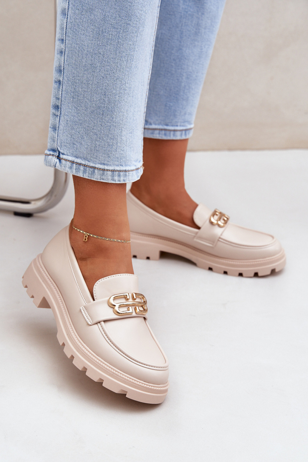  Mocassin model 206807 Step in style  beige