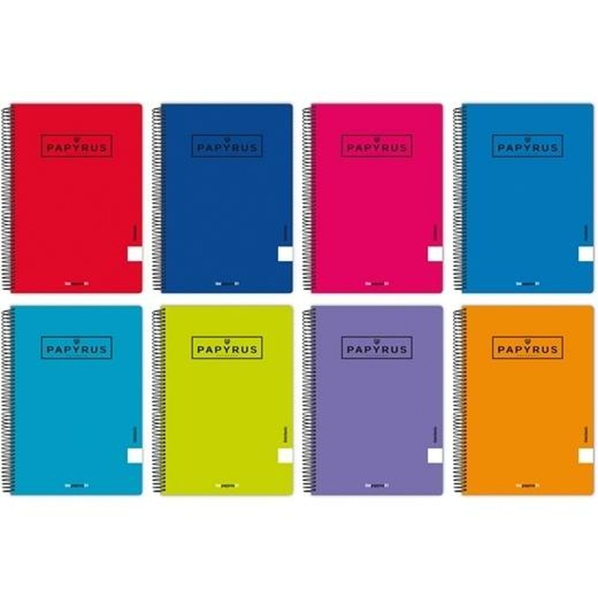 Notebook Papyrus 80 Sheets 90 g/m² Quarto (10Units)