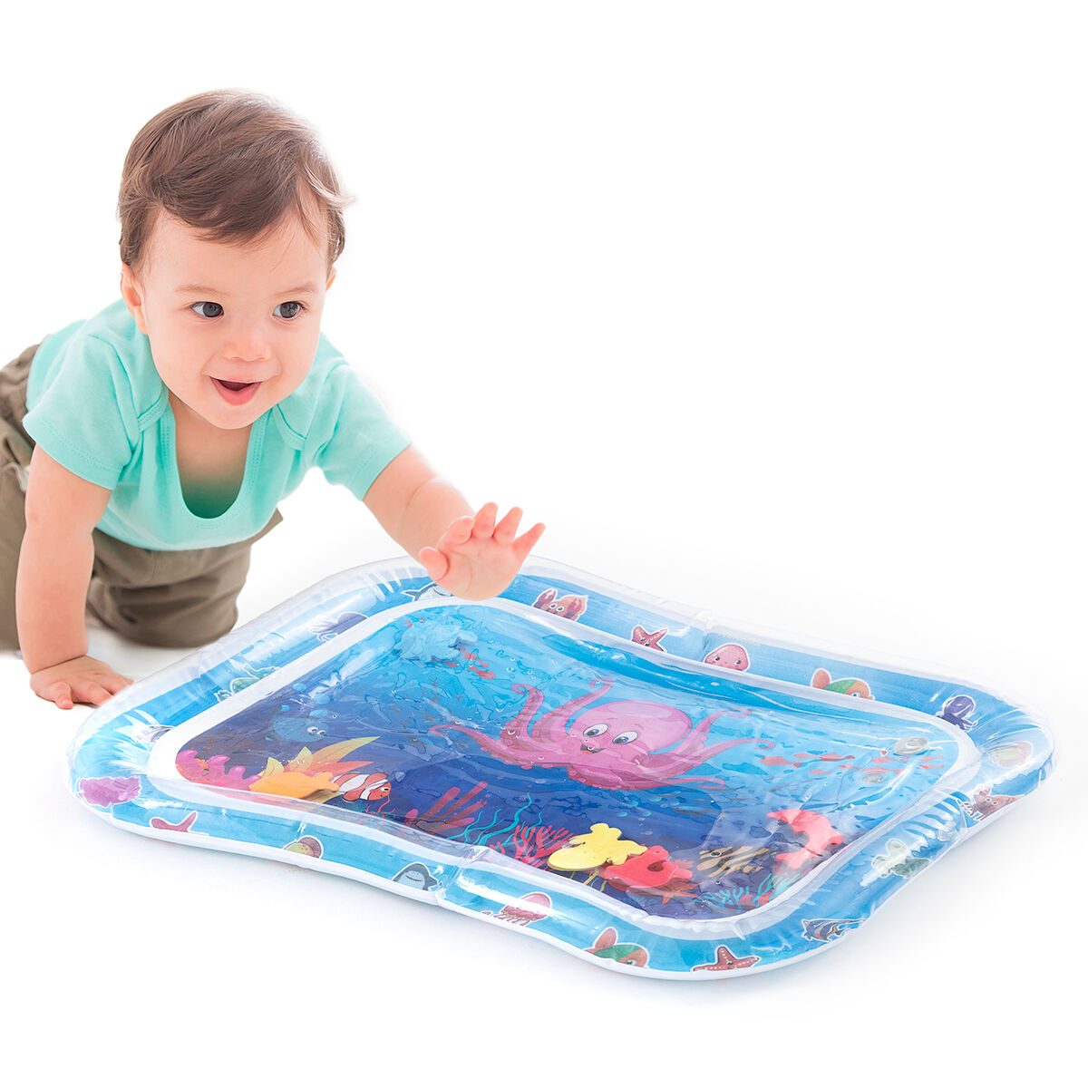 Inflatable Water Play Mat for Babies Wabbly InnovaGoods