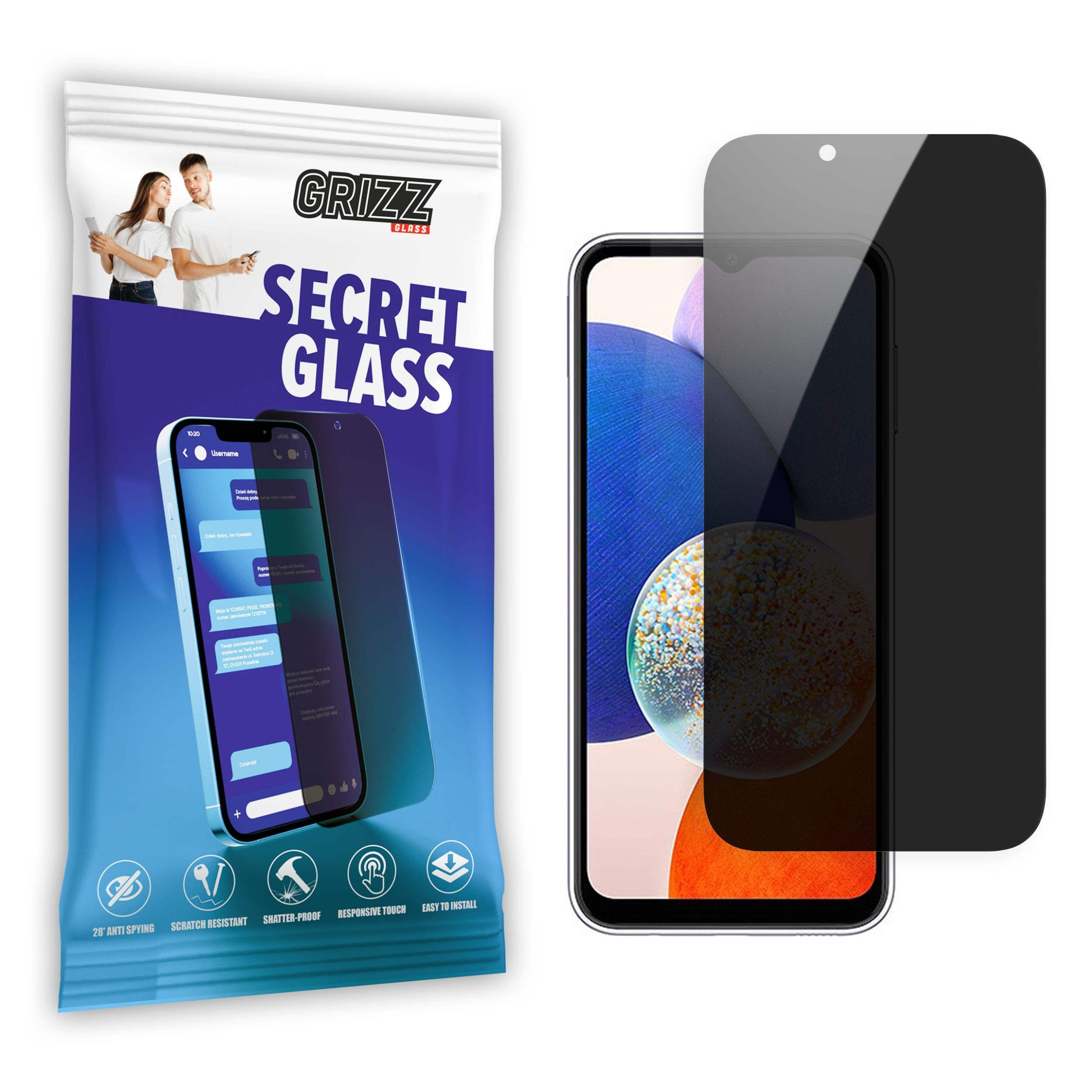 GrizzGlass SecretGlass Samsung Galaxy A13 5G