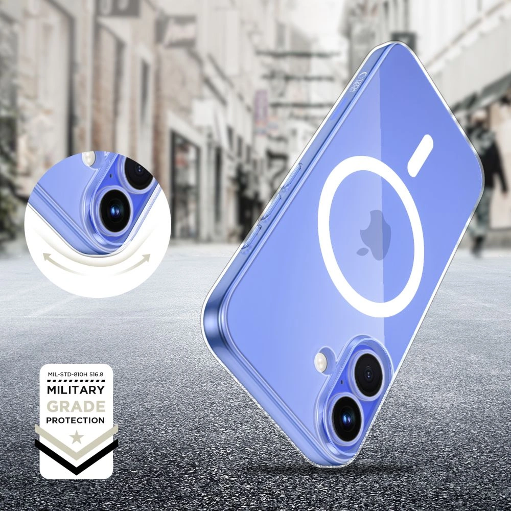 Tech-Protect FlexAir MagSafe Apple iPhone 16 Clear