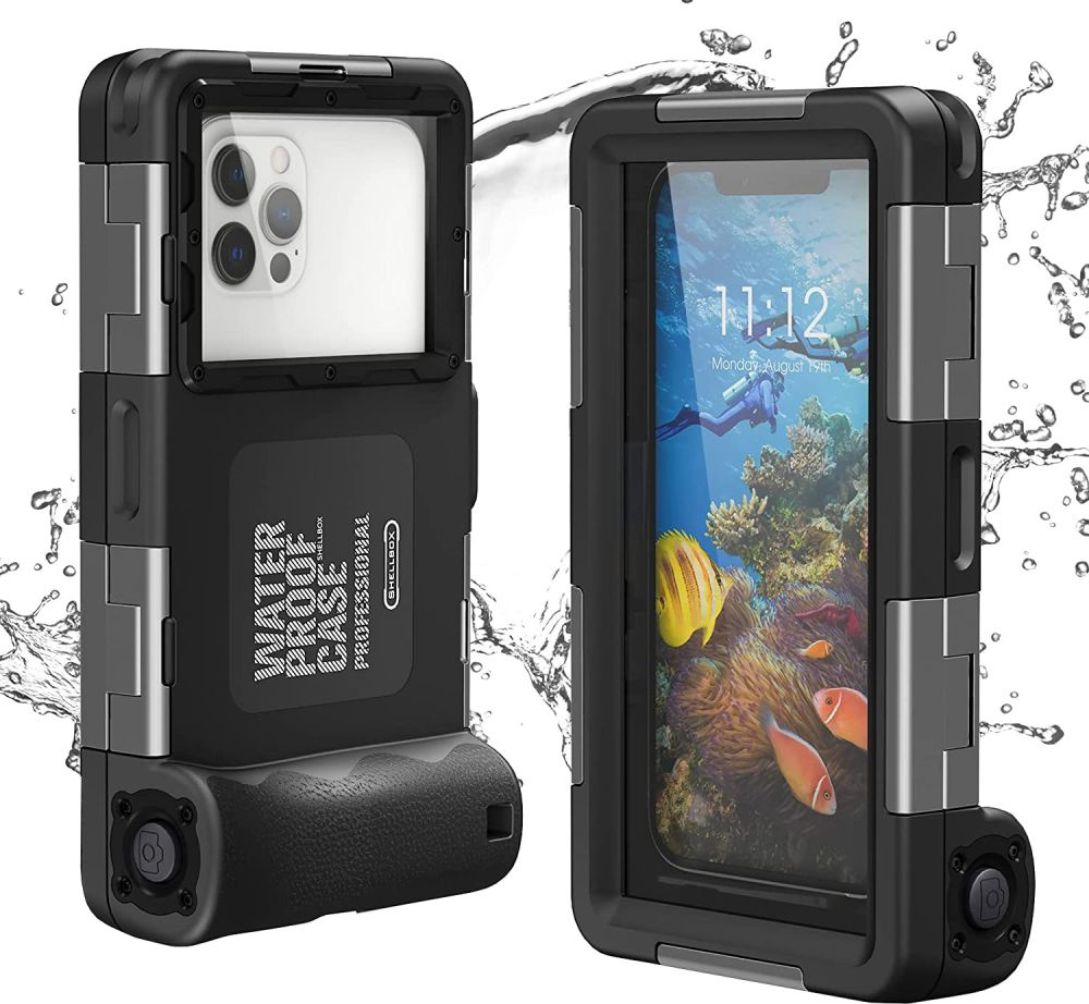Tech-Protect IPX8 Universal Diving Waterproof Case Black