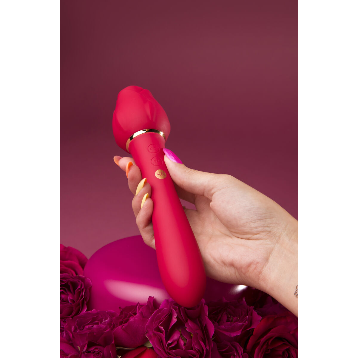 Clitoral Stimulator Secret Kisses Red Clitoral Stimulator Secret Kisses Red