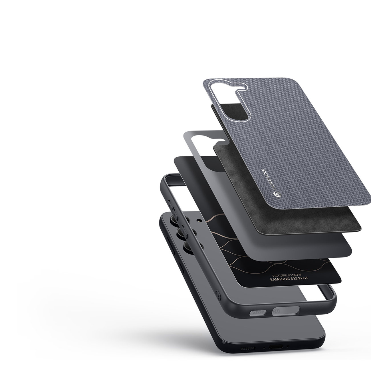 Dux Ducis Fino Samsung Galaxy S23+ Plus gray