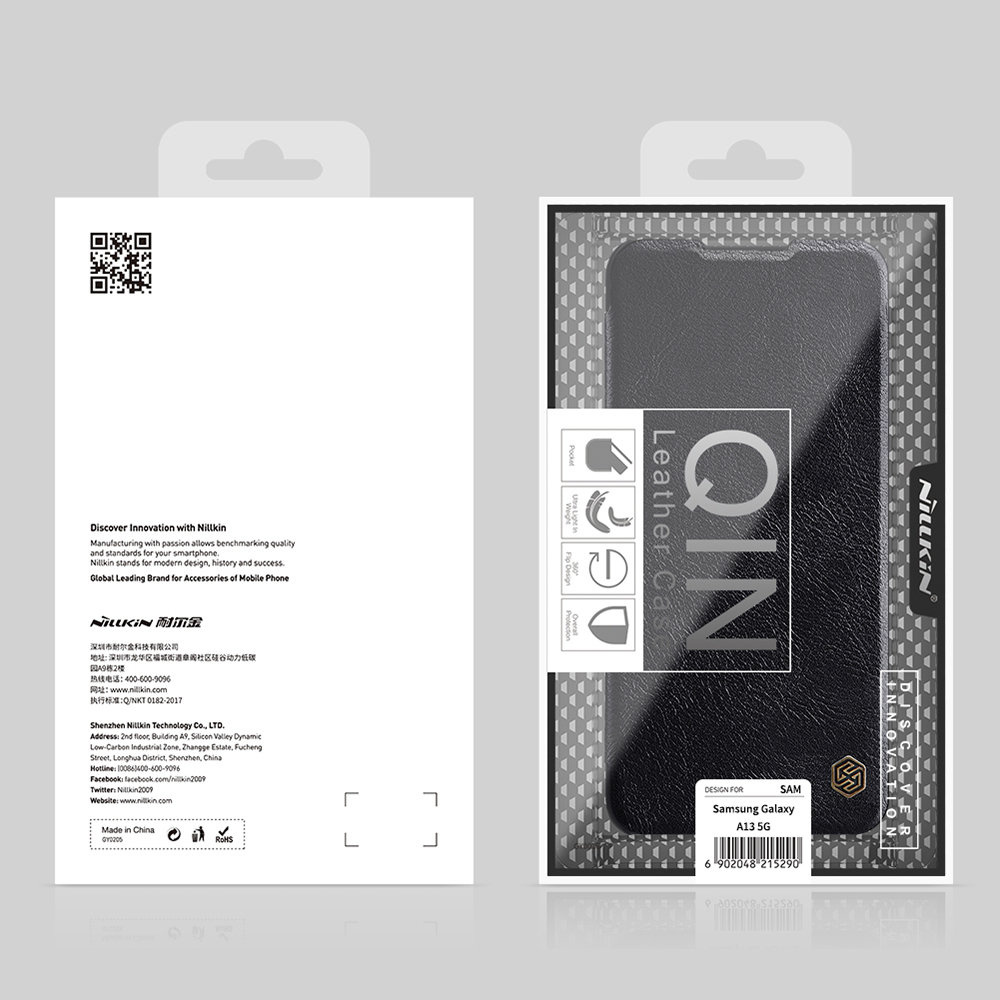 Nillkin Qin Samsung Galaxy A13 5G brown