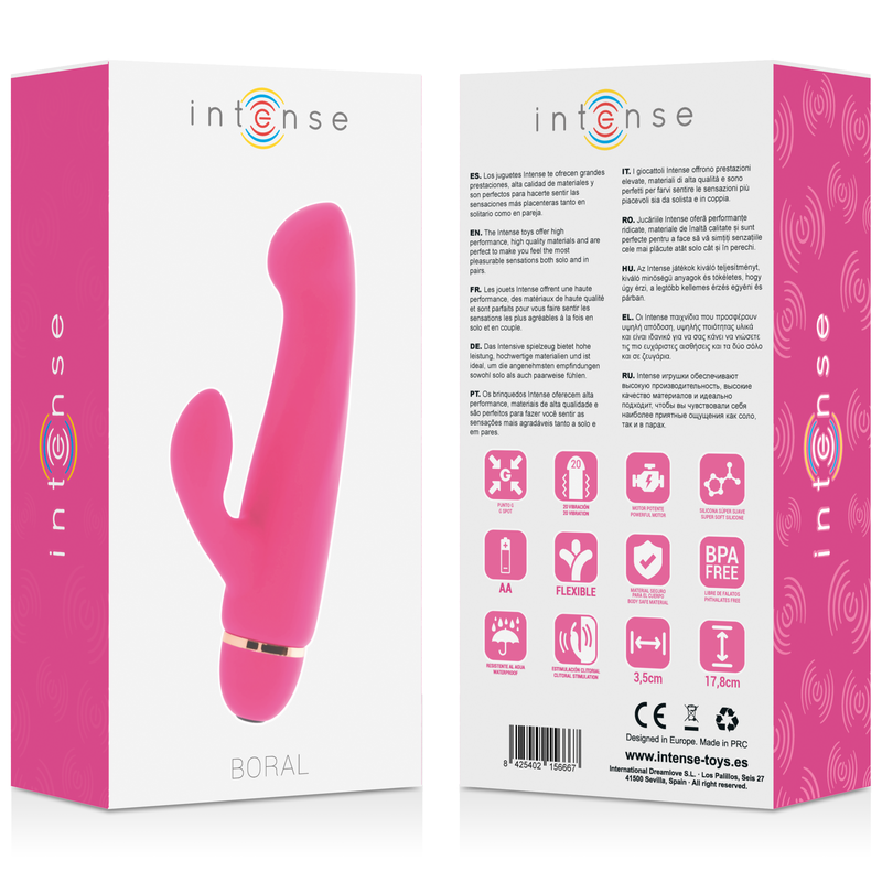 INTENSE BORAL 20 SPEEDS SILICONE PINK