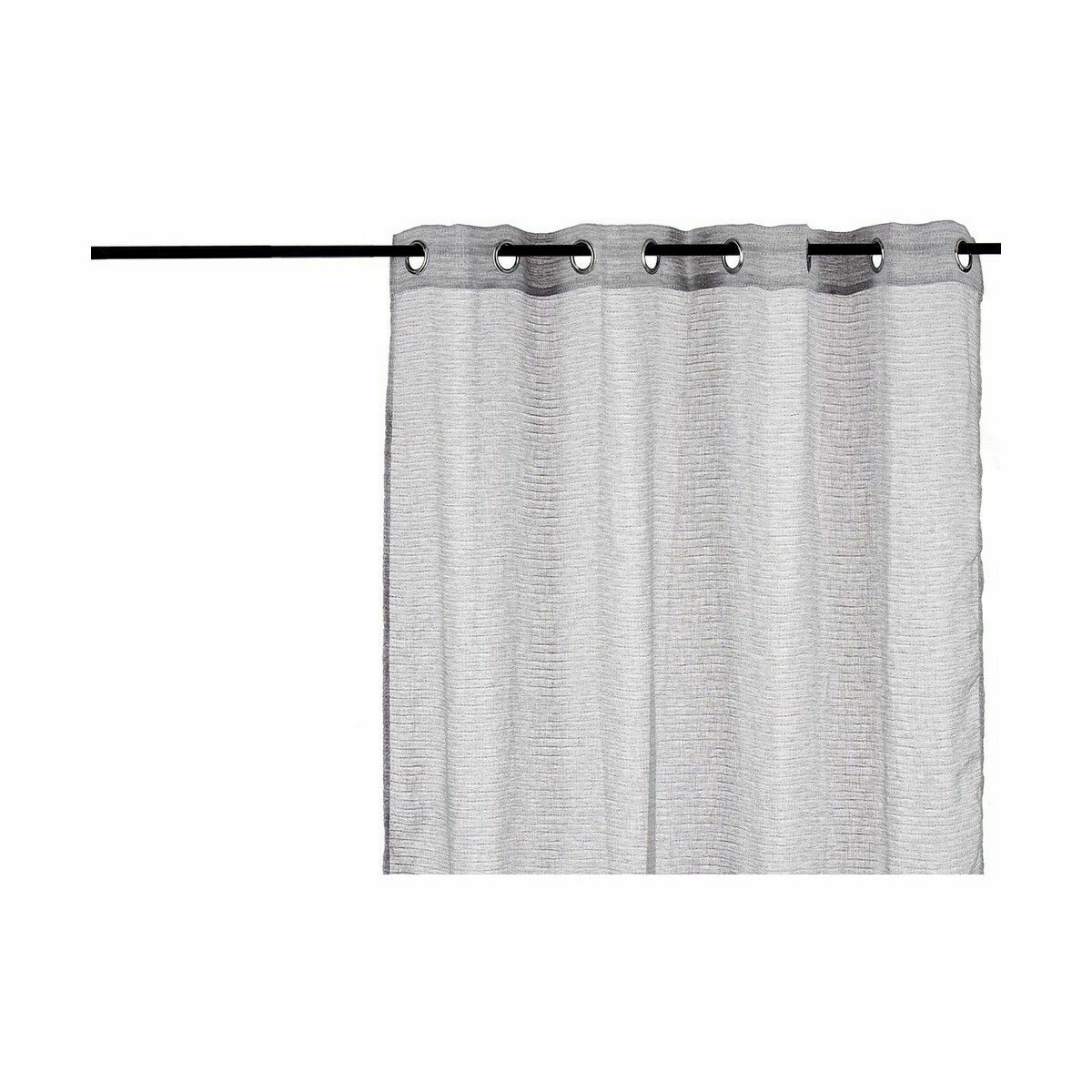 Curtain Light grey 140 x 0,1 x 260 cm (6 Units)