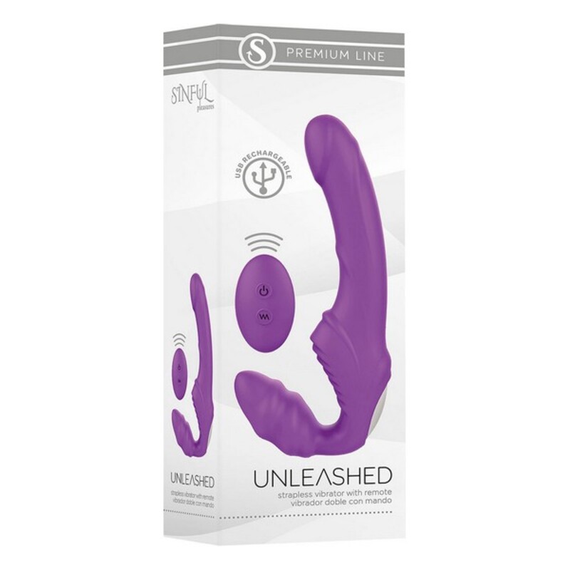 Vibrator S Pleasures Premium Line Unleashed Lilac