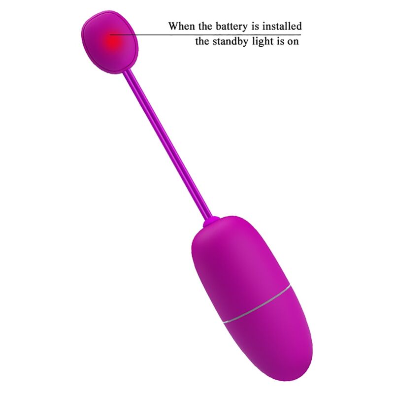 PRETTY LOVE - NYMPH VIBRATING EGG APP CONTROLLED PURPLE PRETTY LOVE - NYMPH VIBRATING EGG APP CONTROLLED PURPLE