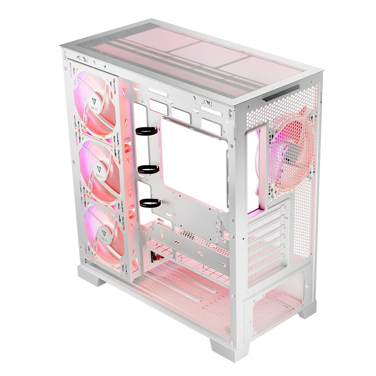 ATX Semi-tower Box Modecom Volcano SPACE APEX ARGB White ATX Semi-tower Box Modecom Volcano SPACE APEX ARGB White