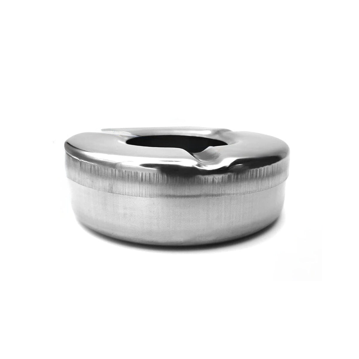 Ashtray Confortime Steel 11 x 3 cm (24 Units)