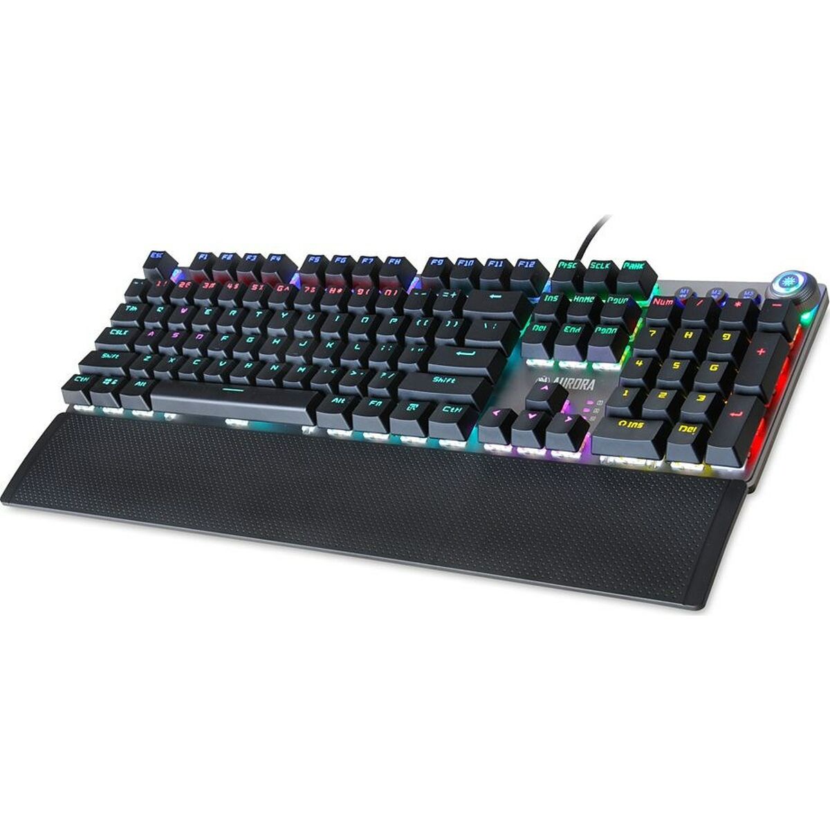 Keyboard Ibox AURORA K-3 Black/Silver Silver QWERTY Keyboard Ibox AURORA K-3 Black/Silver Silver QWERTY