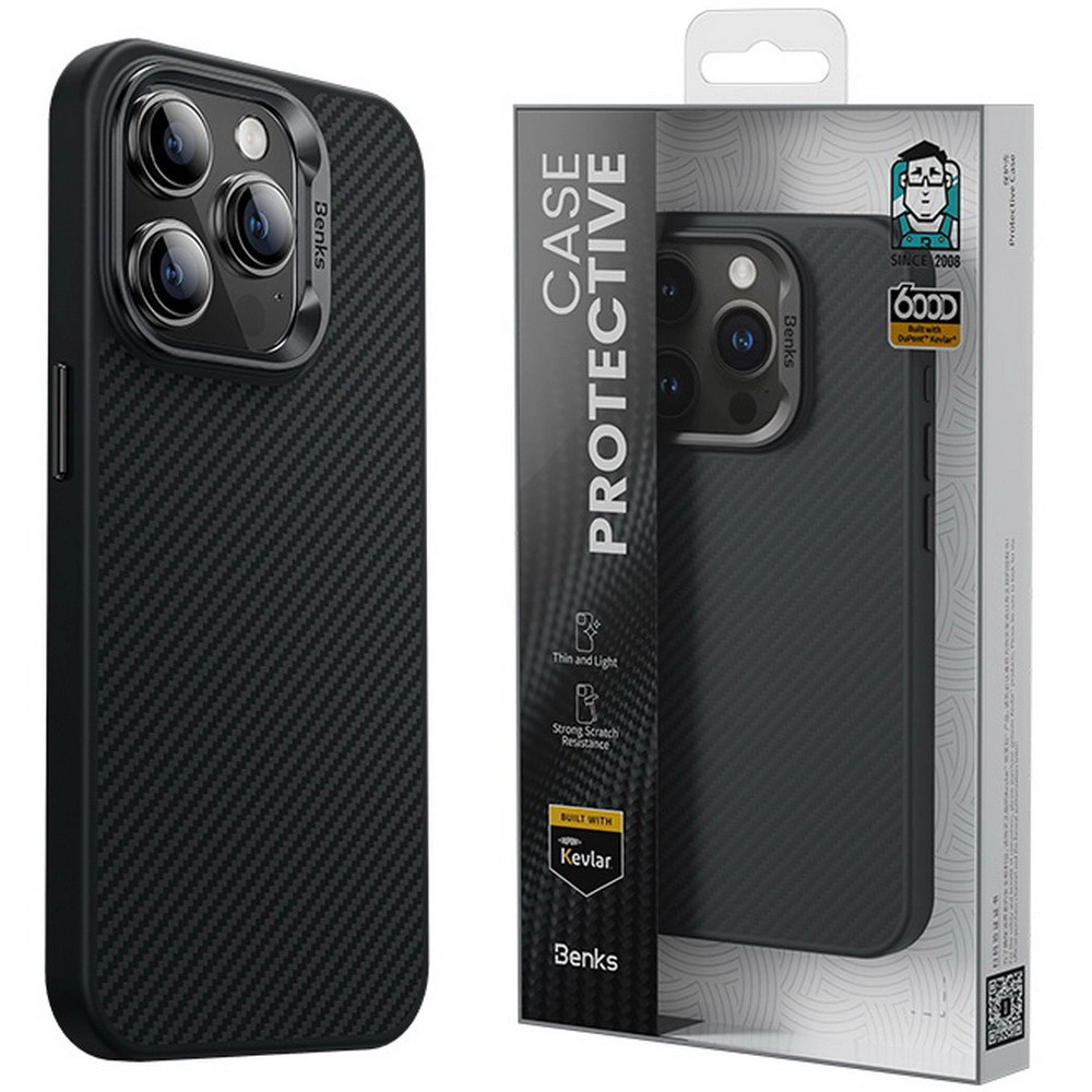Benks MagClap ArmorPro Kevlar Case 1500D Apple iPhone 14 Pro