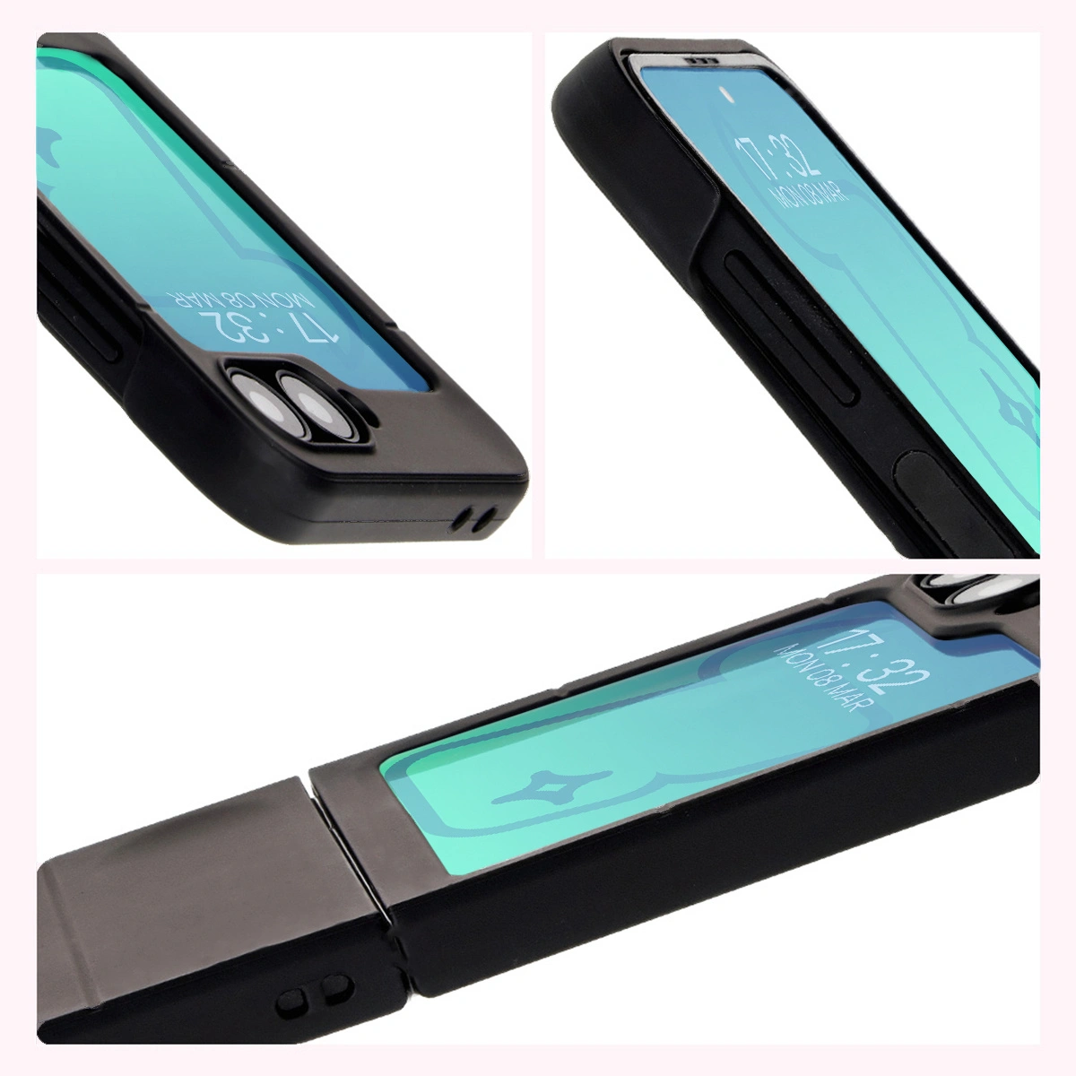 Bizon Case Tur Samsung Galaxy Z Flip6 black