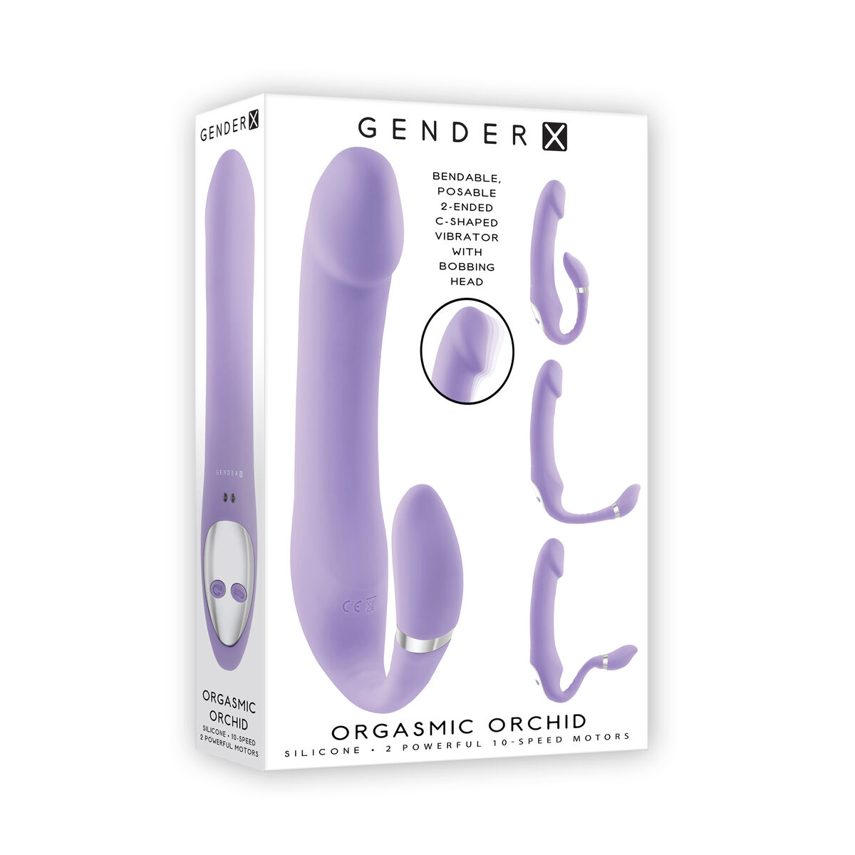 Double Penetration Stroker Gender X Orgasmic Orchid Purple