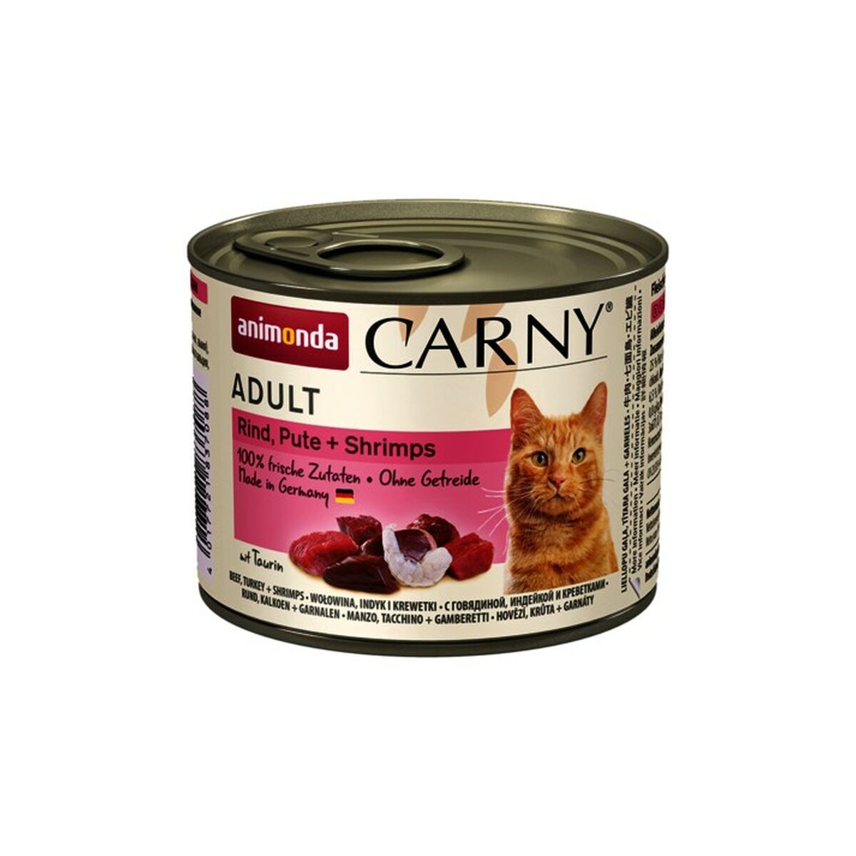 Cat food Animonda Carny Turkey Veal Prawns