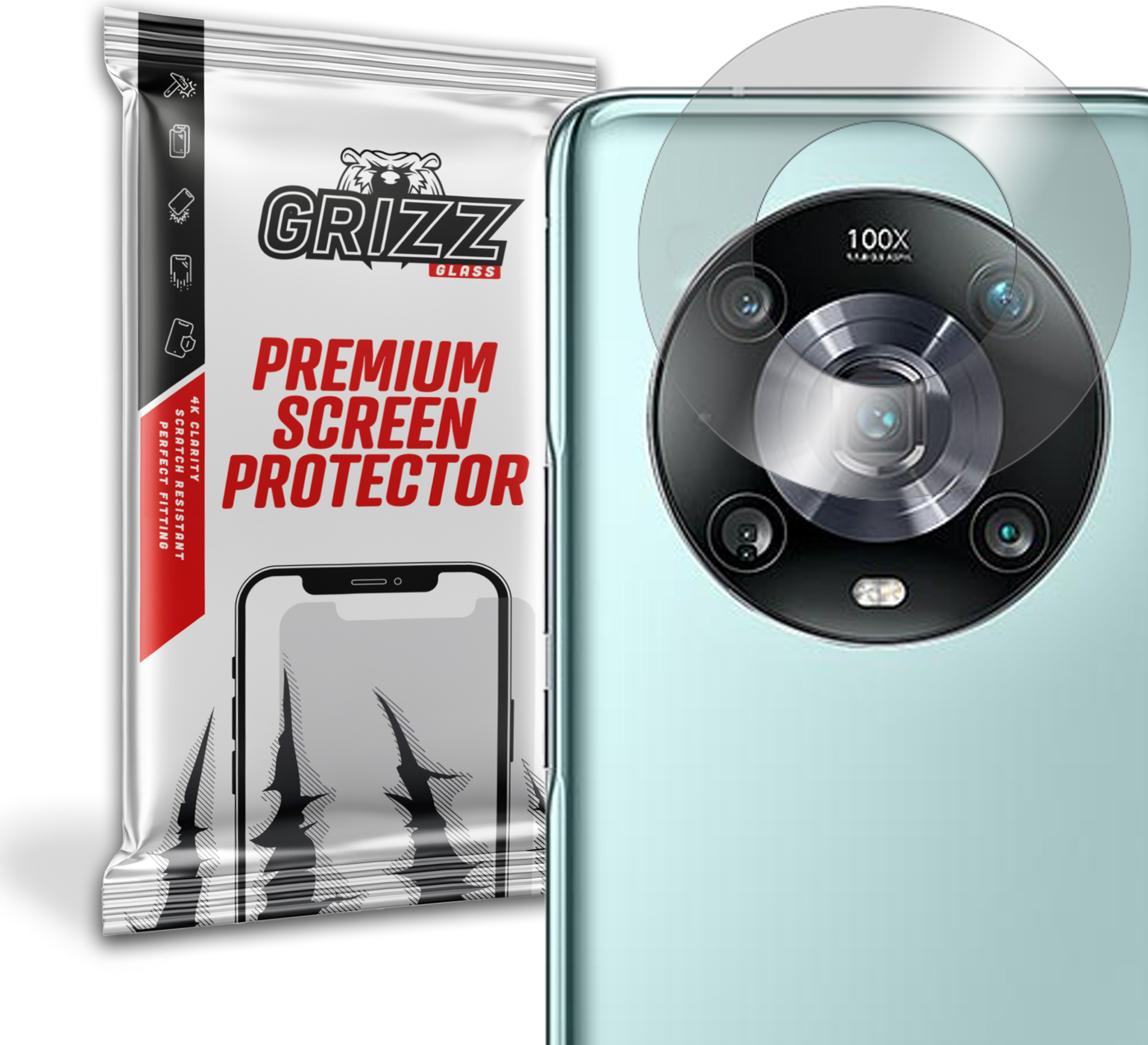 GrizzGlass HybridGlass Camera Honor Magic 4 Pro