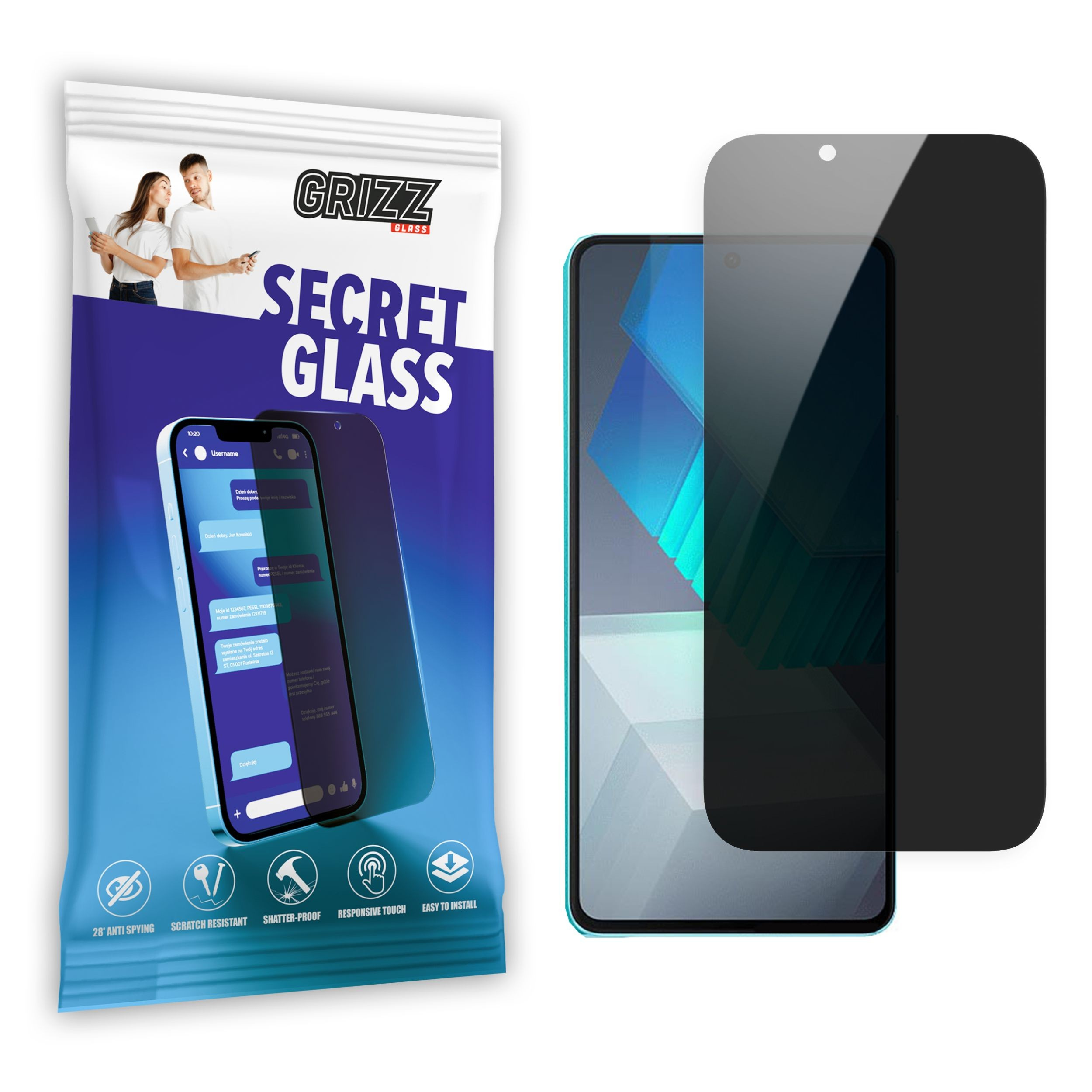 GrizzGlass SecretGlass Vivo IQOO Neo 7