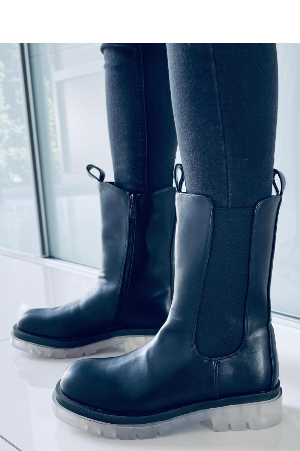 Jodhpur-Stiefel model 170454 Inello schwarz Damen