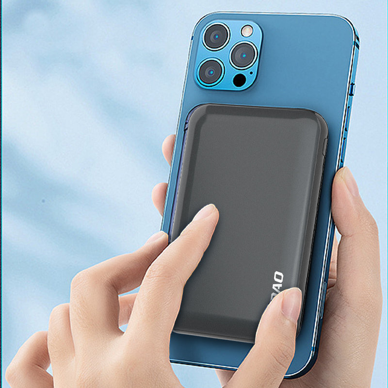 Dudao TGK1 power bank with wireless charger 15W 10000mAh navy blue (TGK1-dark blue)