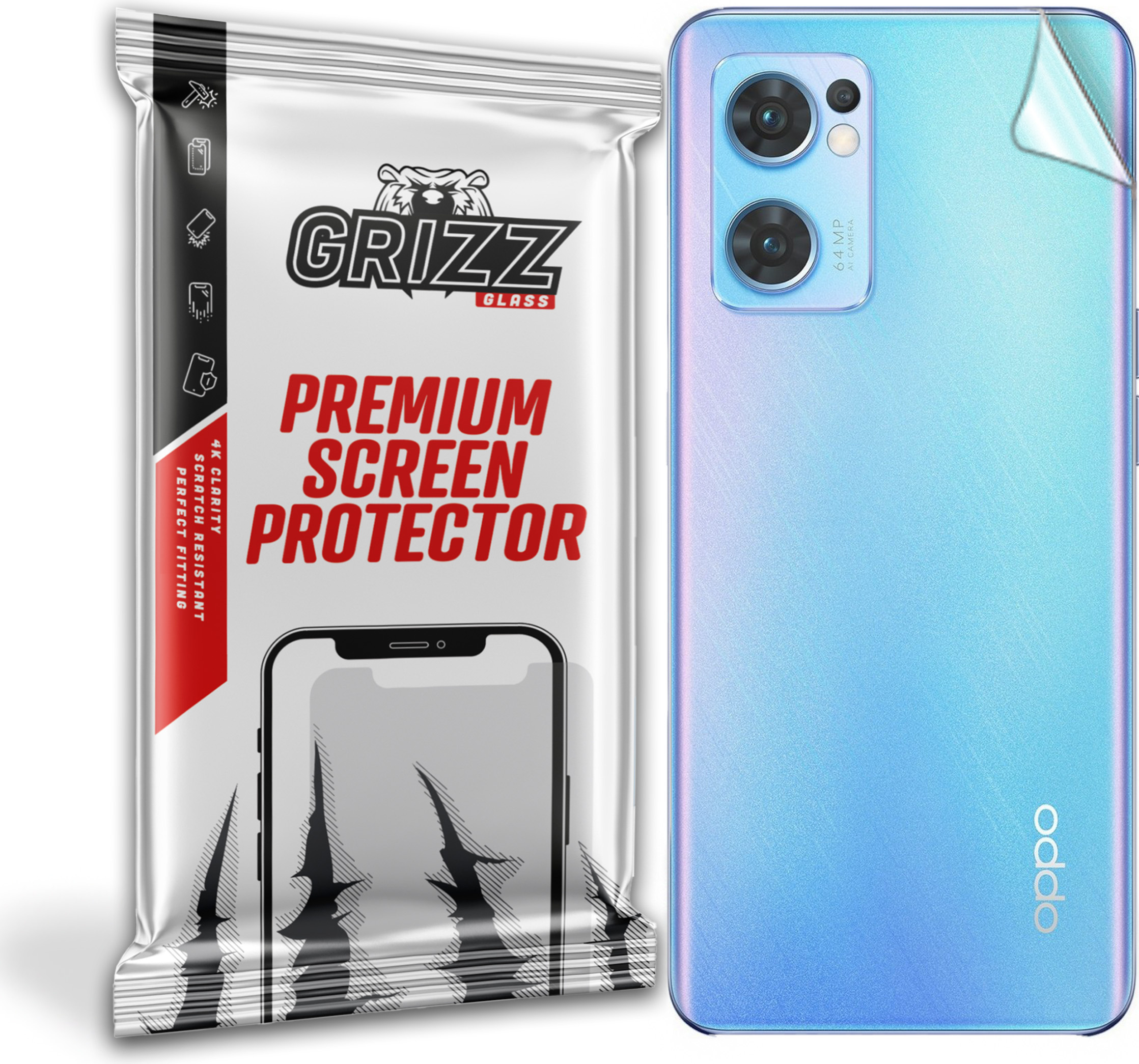 GrizzGlass SatinSkin Oppo Reno 7 SE 5G