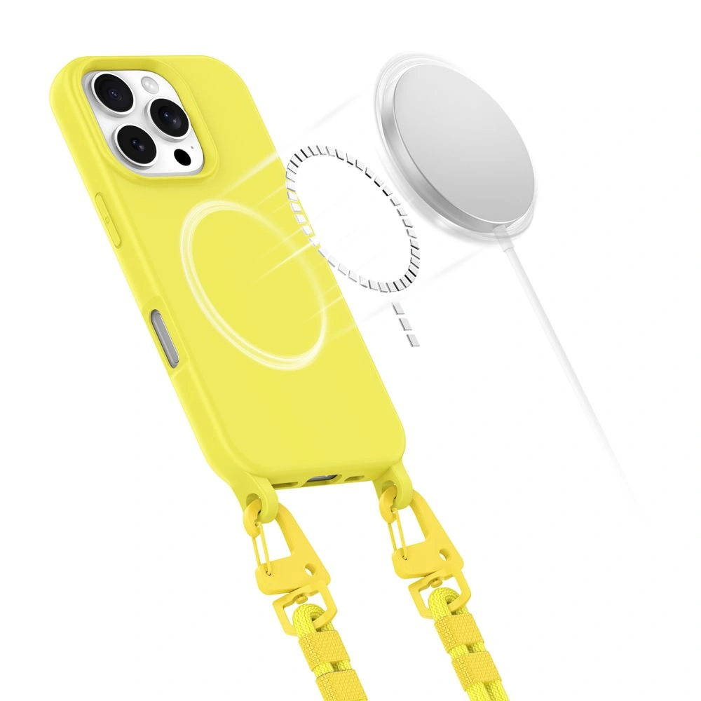 Tech-Protect Magnecklace MagSafe Apple iPhone 16 Pro Canary Yellow
