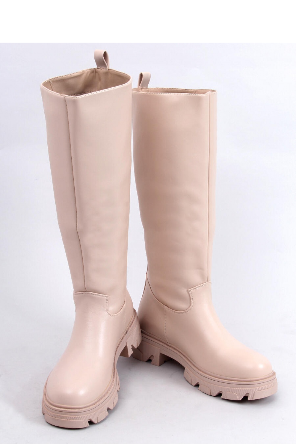  Officer boots model 171942 Inello  beige