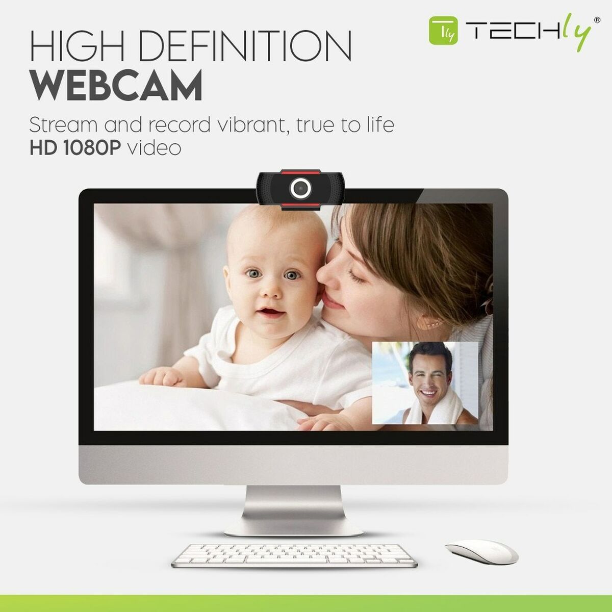 Webcam Techly 361438 Full HD (1) Webcam Techly 361438 Full HD (1)