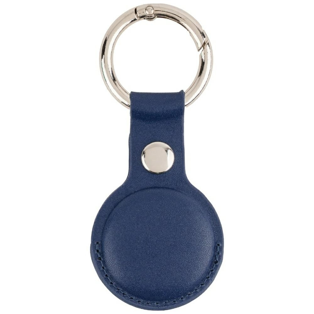 Etui Mercury Leather AirTag granatowy