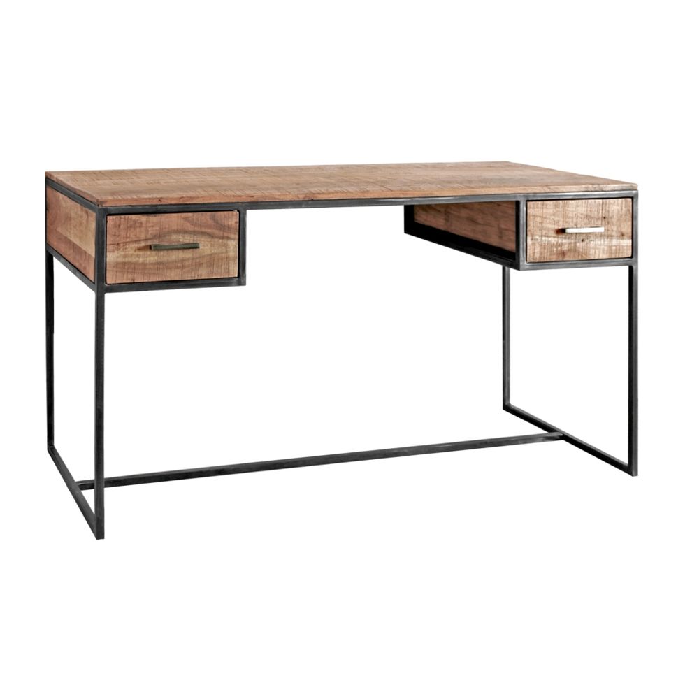Desk DKD Home Decor Metal Acacia (150 x 60 x 77 cm)