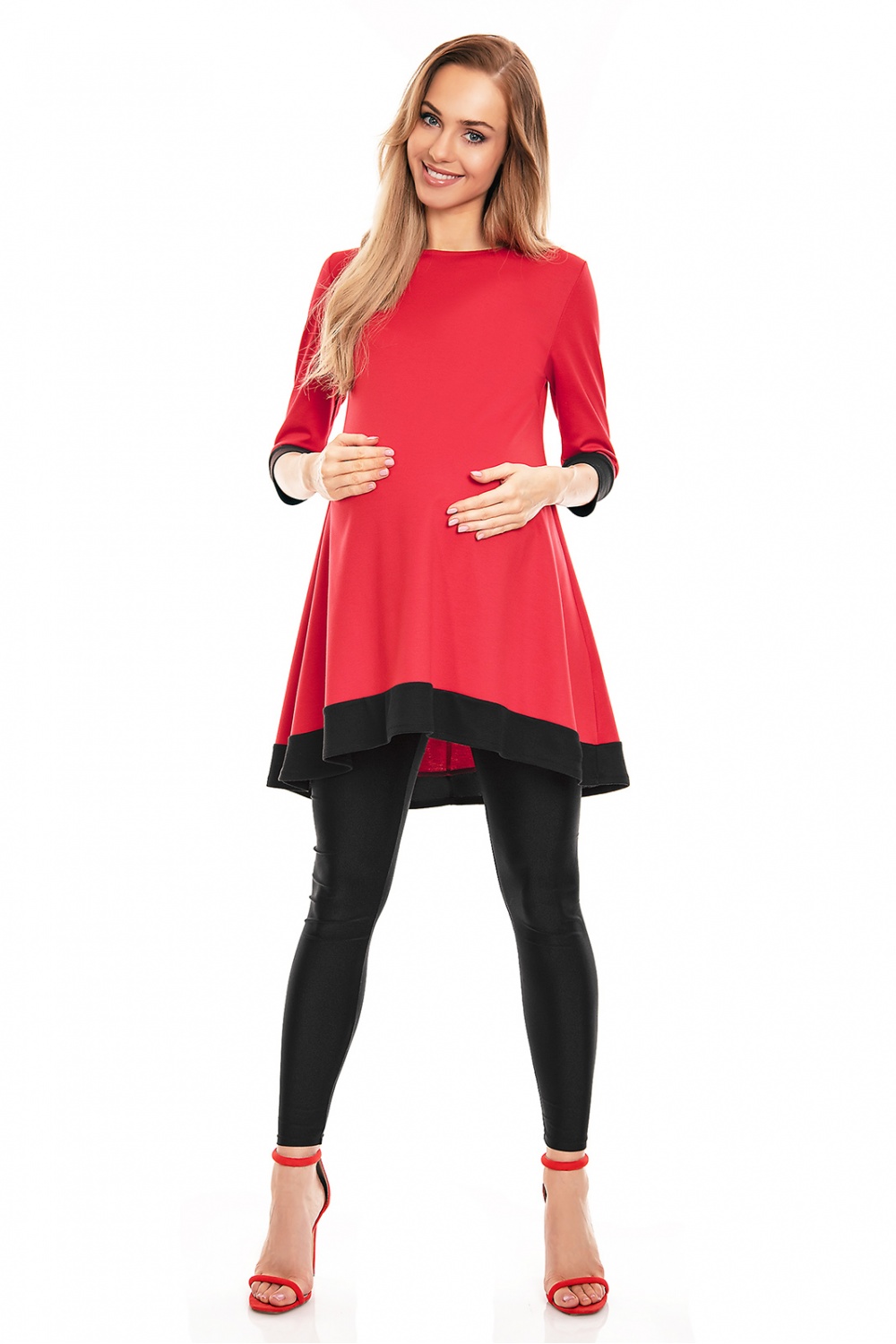  Pregnancy dress model 132029 PeeKaBoo  red