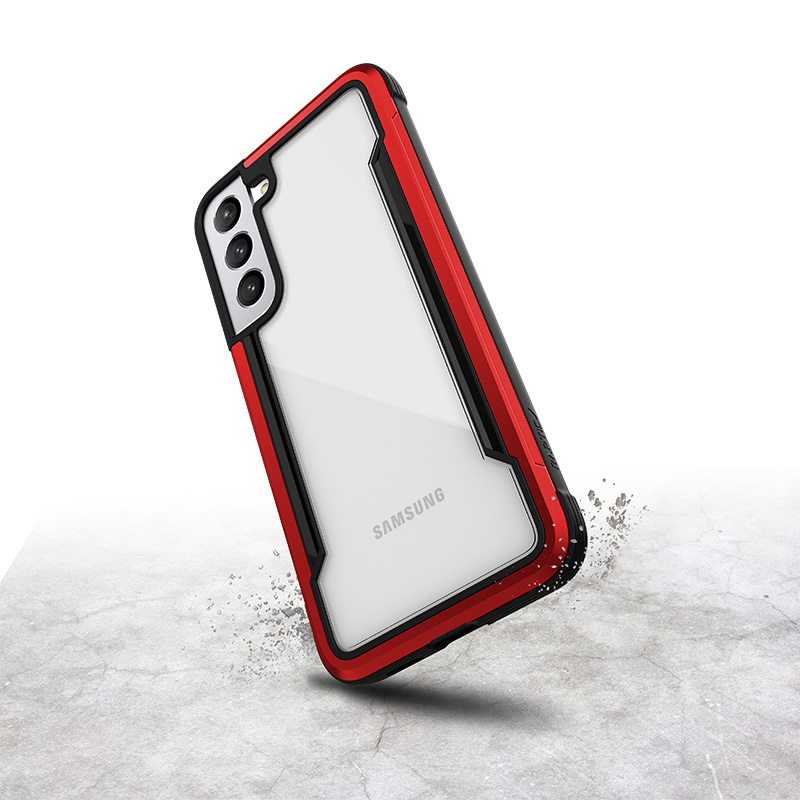 X-Doria Raptic Shield Pro Samsung Galaxy S22+ Plus (Anti-bacterial) (Red)