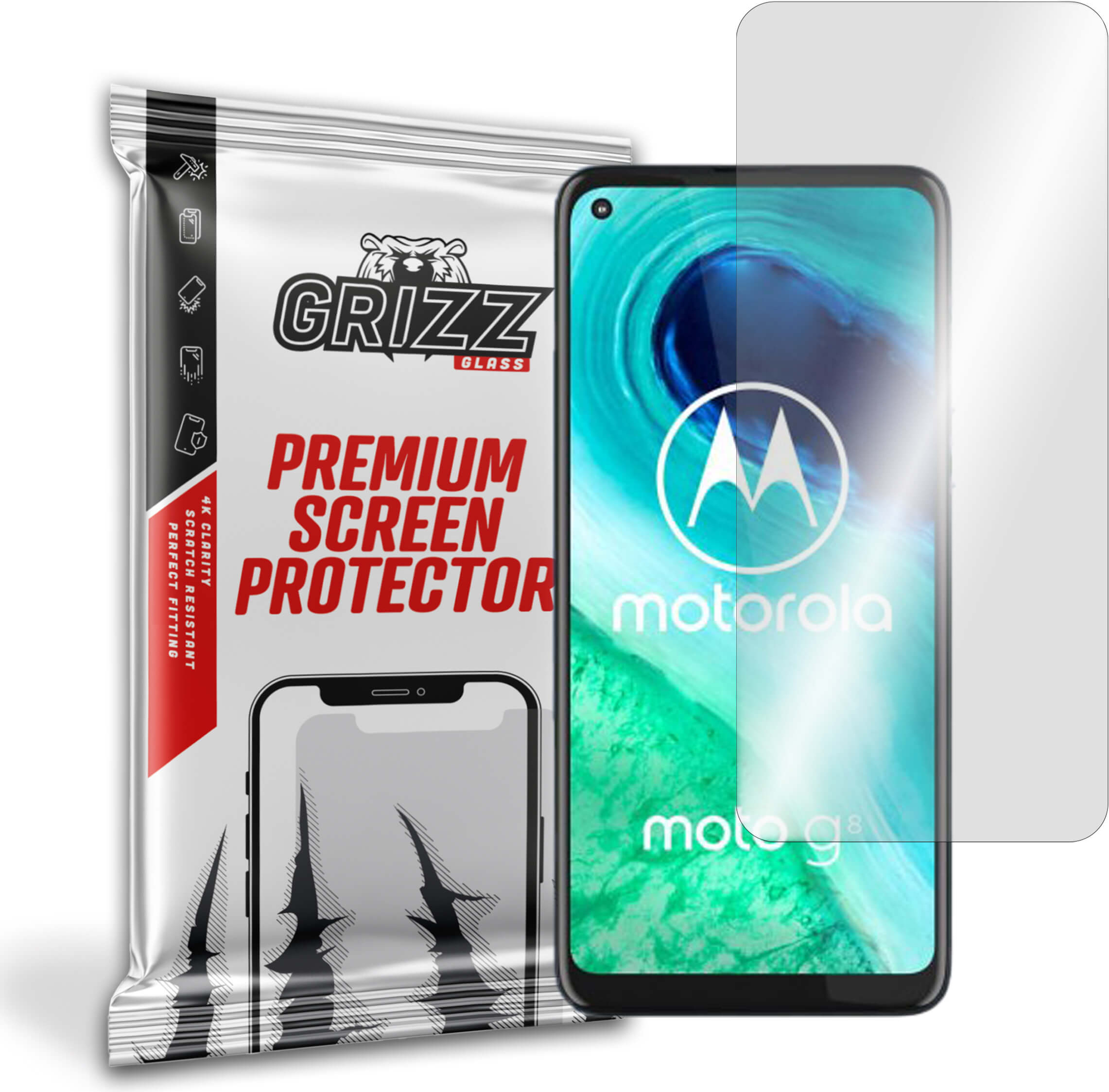 GrizzGlass Hydrofilm Motorola Moto G8