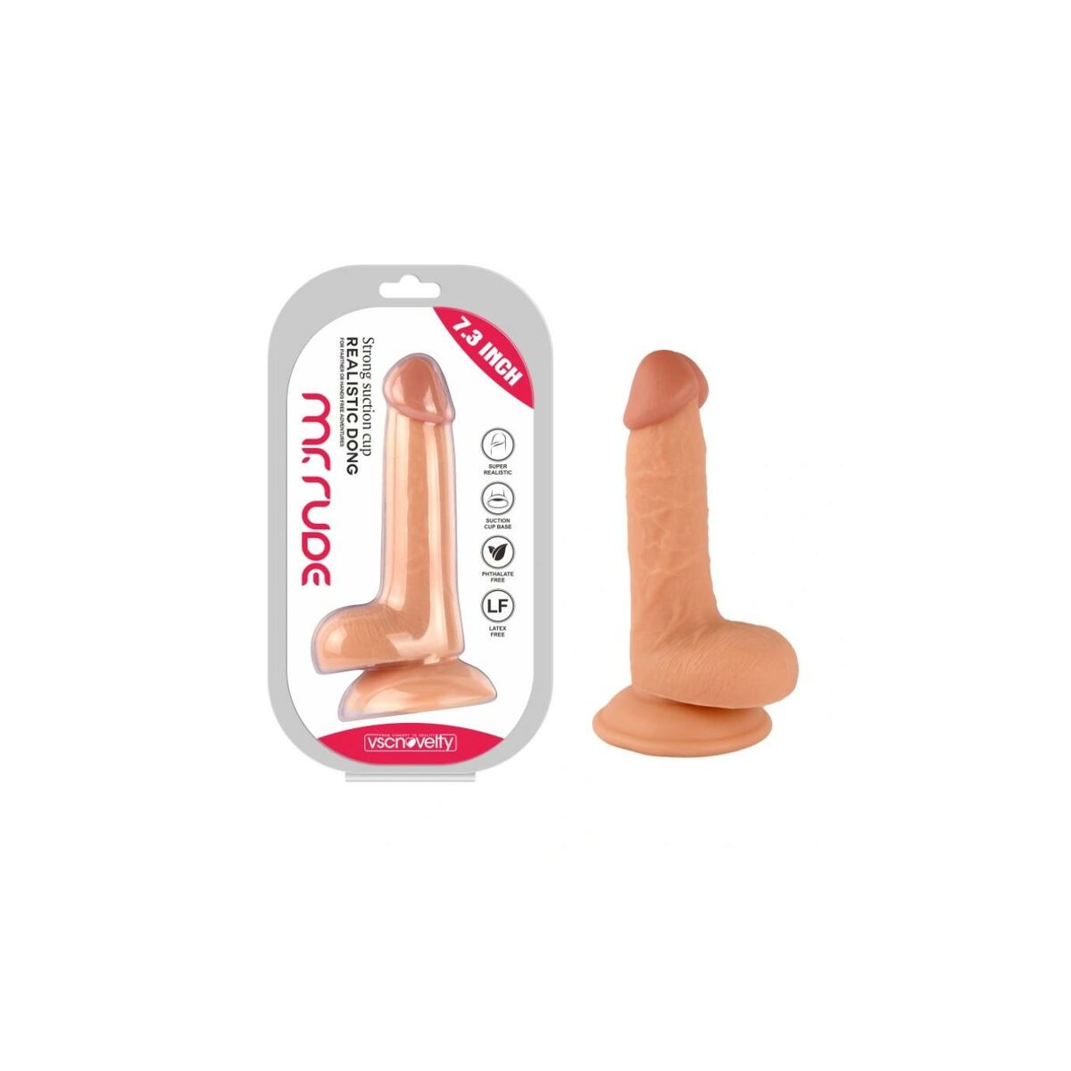 Realistic Dildo VSCNOVELTY 18,5 cm