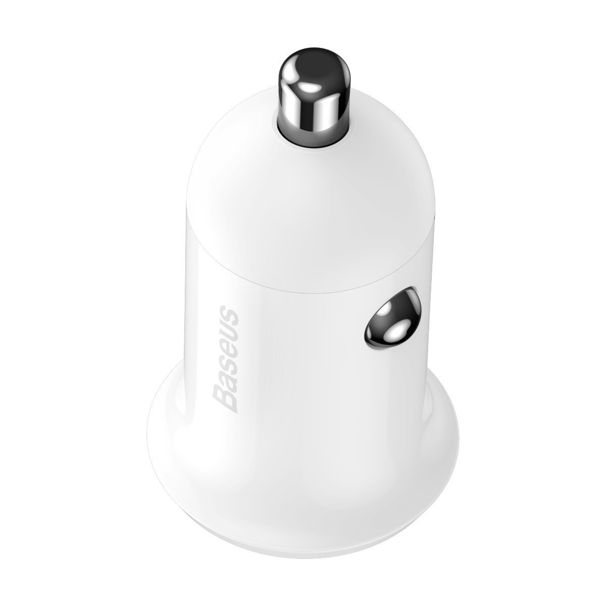 Baseus Grain Pro 2x USB-A Car Charger 4.8A (white)