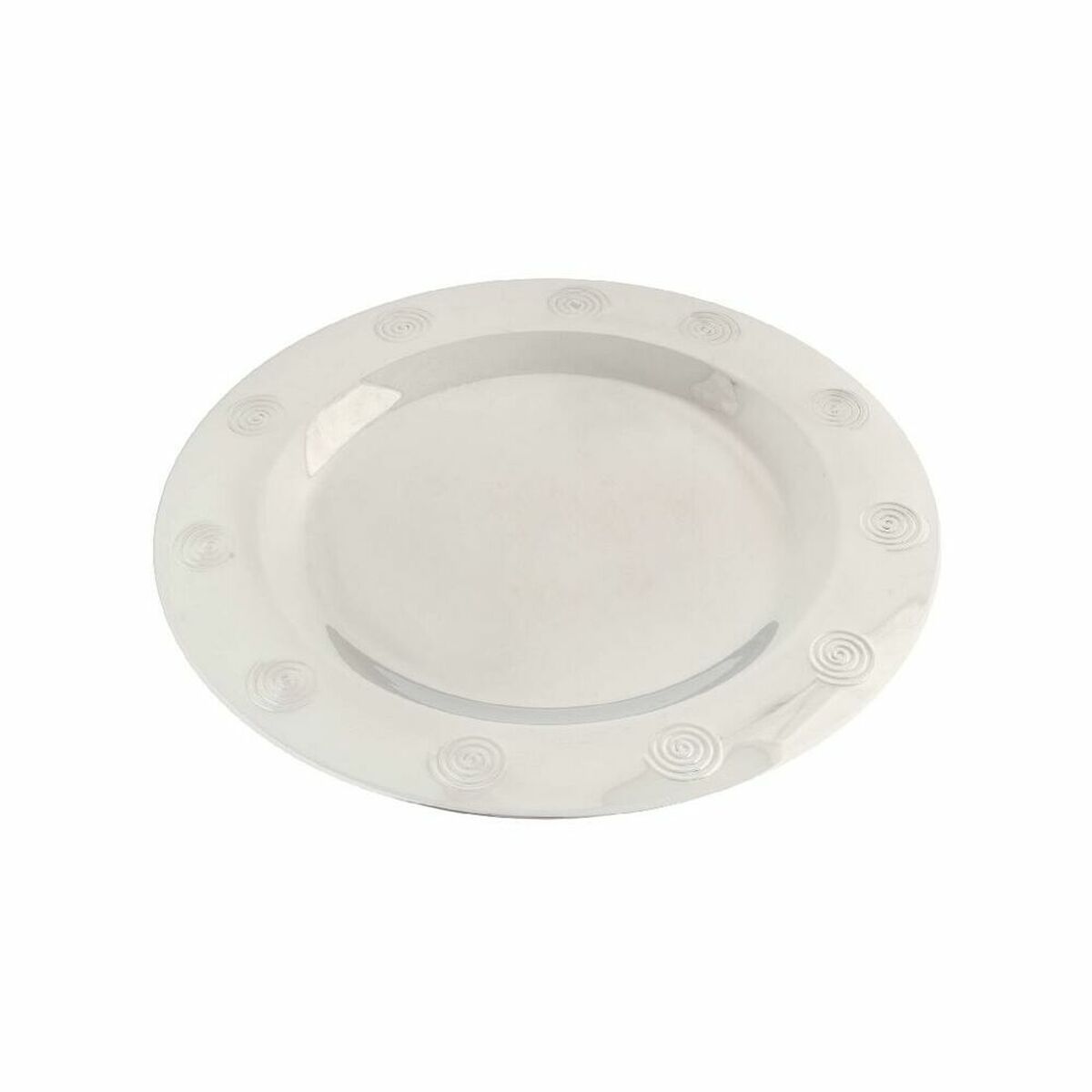 Underplate DKD Home Decor Silver Stainless steel 30 x 30 x 0,5 cm