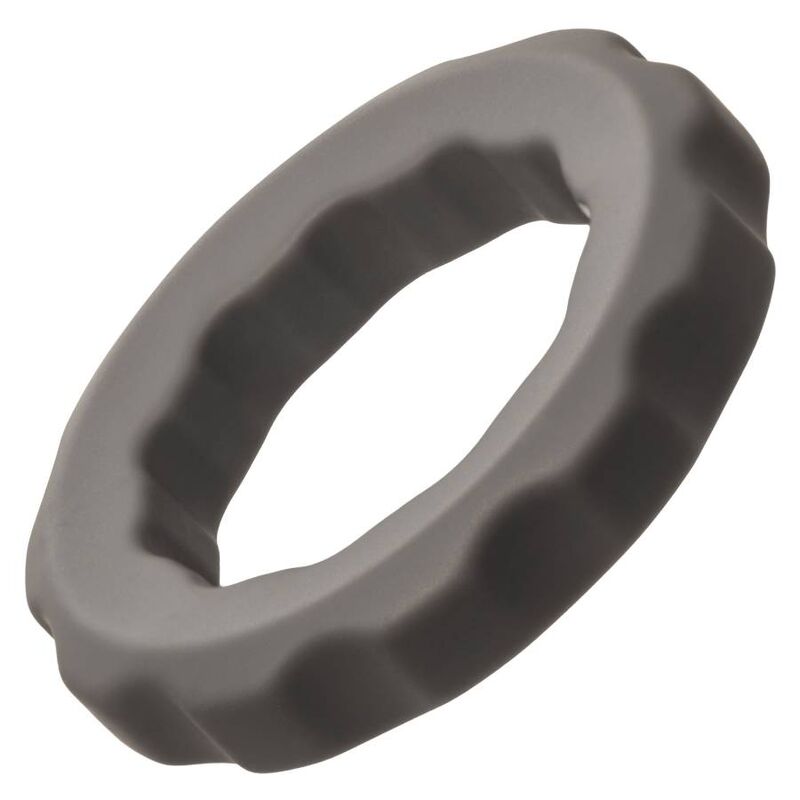 CALIFORNIA EXOTICS ALPHA ERECT RING GREY