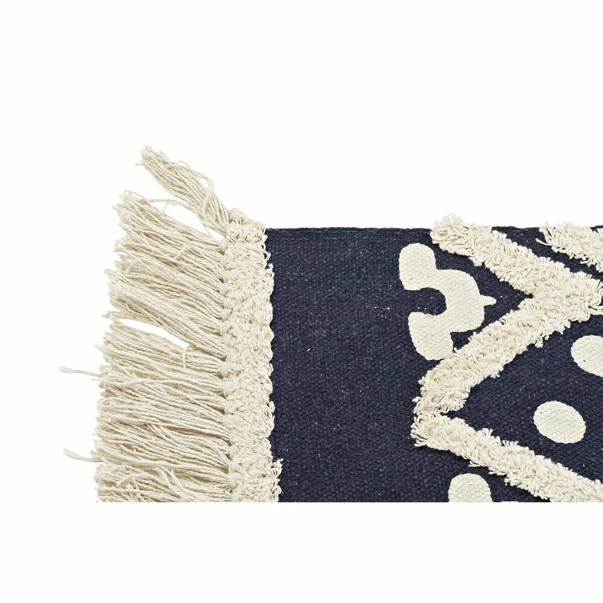 Carpet DKD Home Decor Beige Navy Blue (120 x 180 x 0,7 cm)