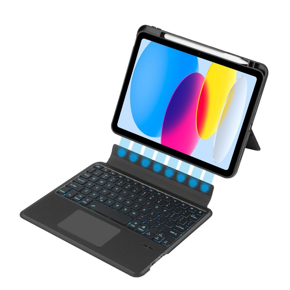 Tech-Protect SmartCase Mag Pen + Keyboard Apple iPad 10.9" 2022 (10 gen) Black