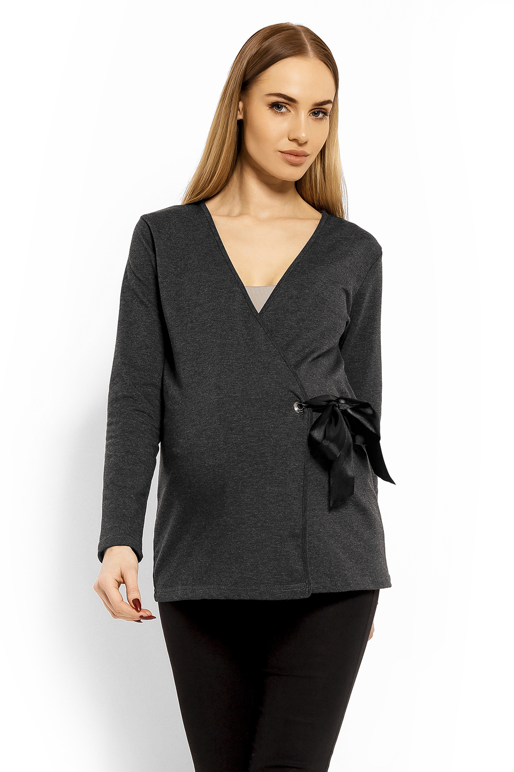  Blouse model 113237 PeeKaBoo  grey